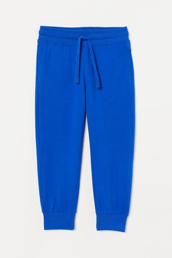 NOWE H&M spodnie dresowe cienkie niebieskie 110
