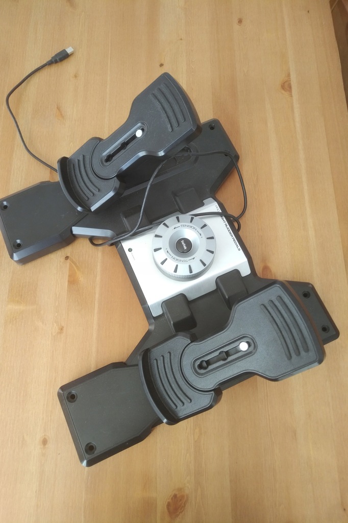 Saitek Yoke Rudder Pedals pedały lotnicze