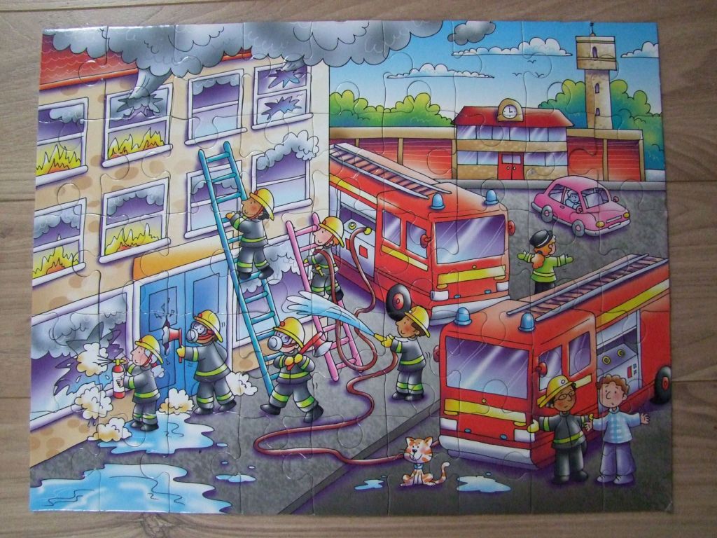 Puzzle 3-6 lat "Fire Brigade"
