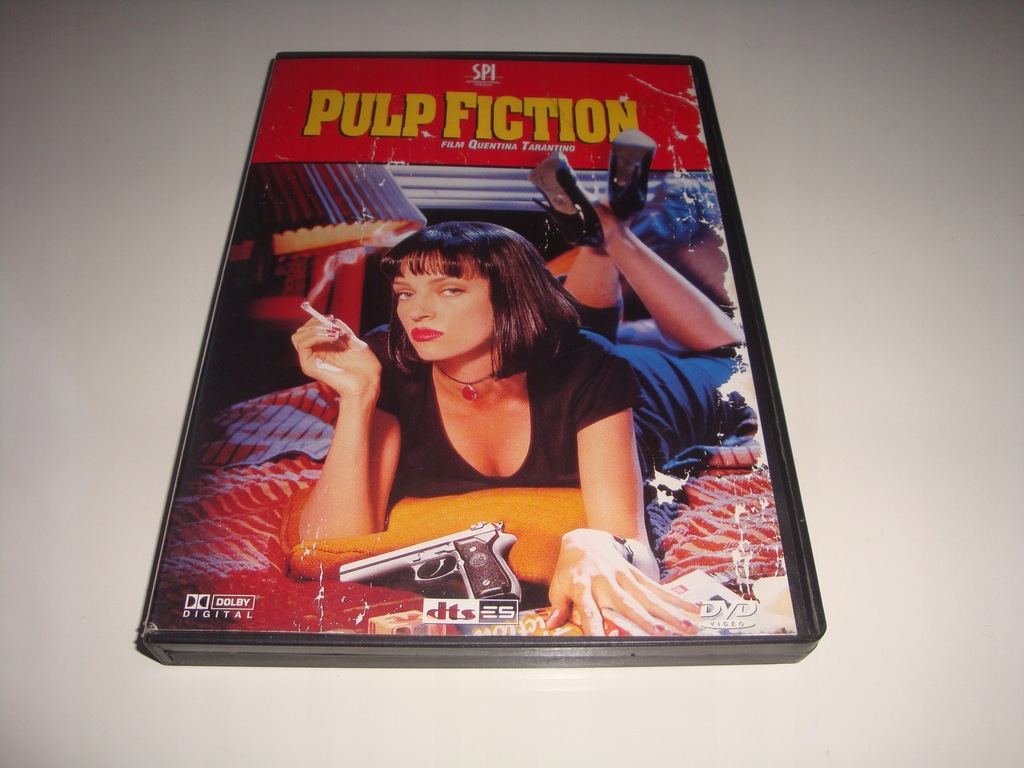 Pulp fiction film DVD