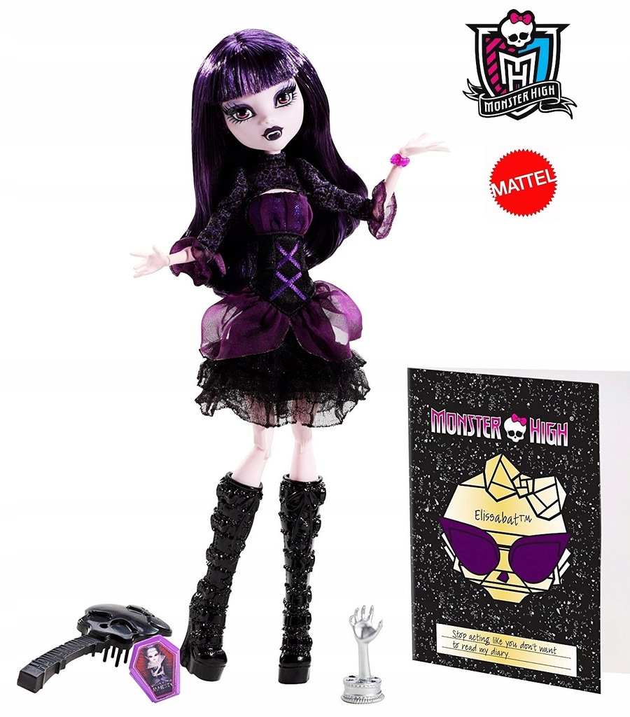 Monster High Strach Kamera Akcja Elissabat Blx15 7652209267 Oficjalne Archiwum Allegro