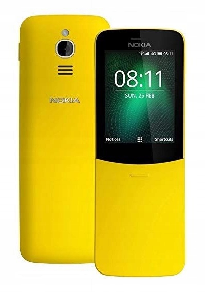 Nokia 8110 4G Dual SIM FM Radio VoLTE WiFi Hotspot
