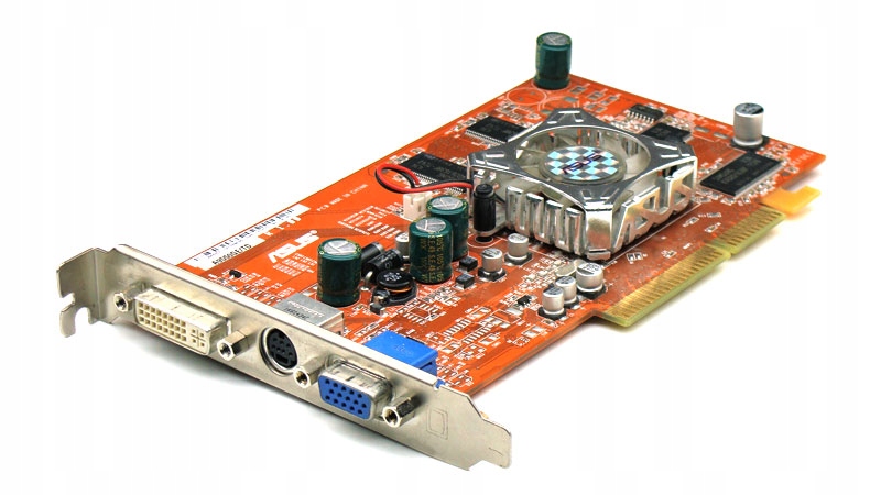 Karta Graficzna AGP Asus ATI Radeon 9550 GE 128MB