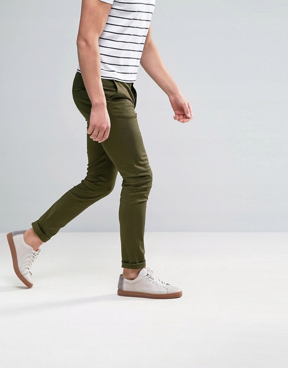 SPODNIE CHINOS CASUAL__W31L34 Asos_levis_ mustang