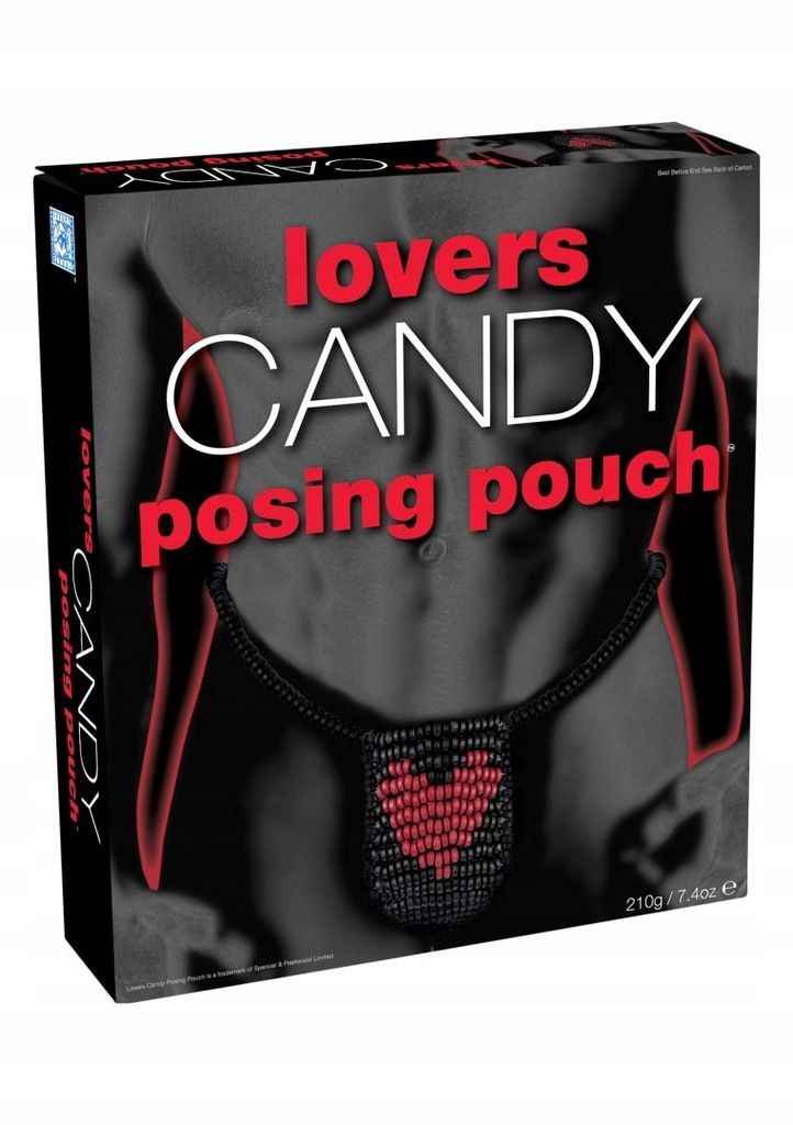 DOLCE SLIP UOMO LOVER'S CANDY POSING POUCH