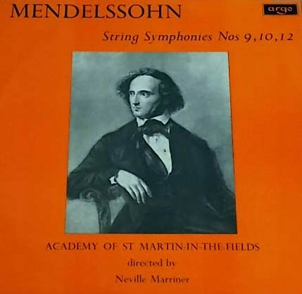Mendelssohn - String Sympho...(Lp U.K.) Super Stan