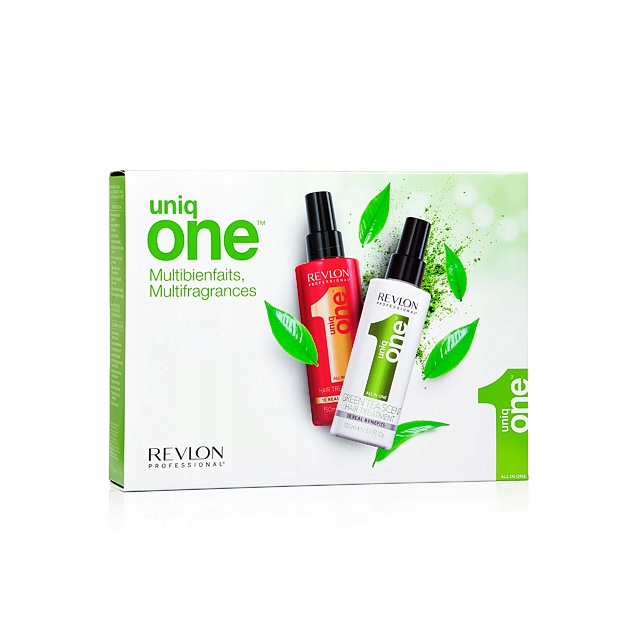 Revlon Uniq One i Green Tea Zestaw kuracji 2x150ml