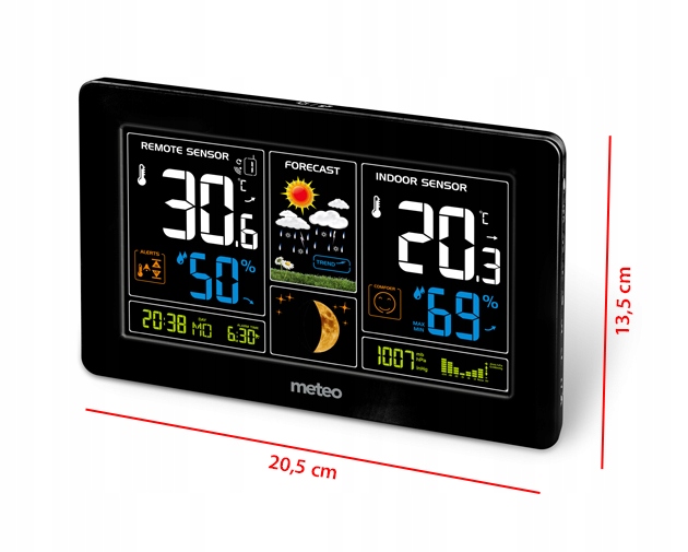 Купить Метеостанция METEO SP69 DCF 3 датчика MAX SET: отзывы, фото, характеристики в интерне-магазине Aredi.ru