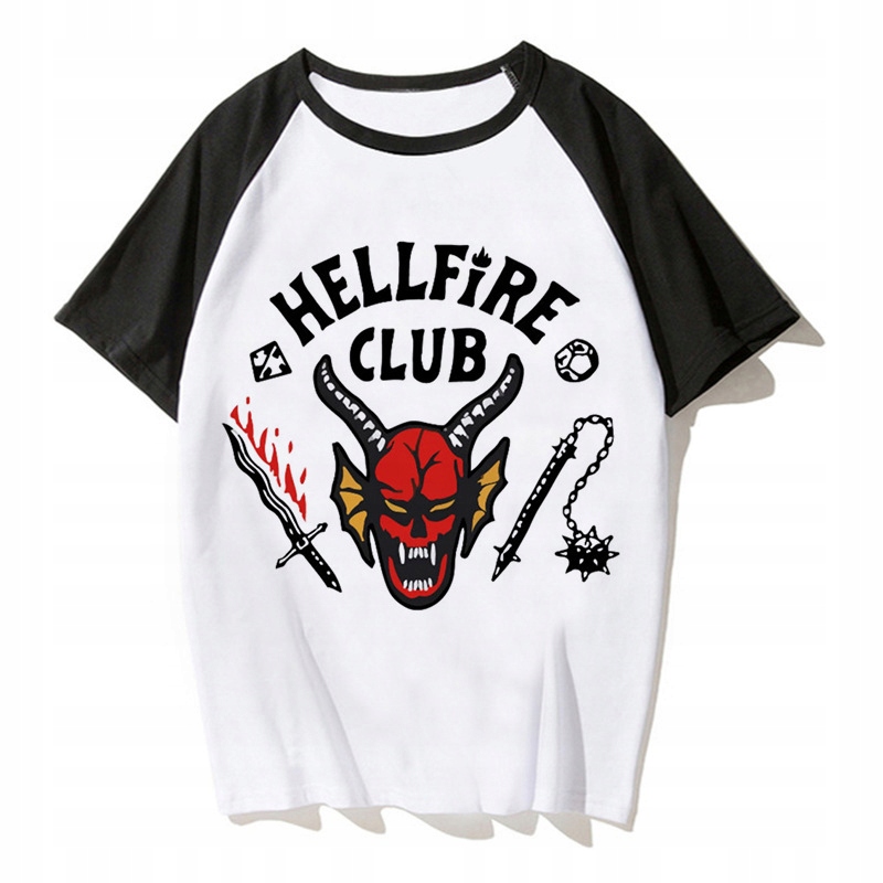 STRANGER THINGS 4 HELLFIRE CLUB T-SHIRT