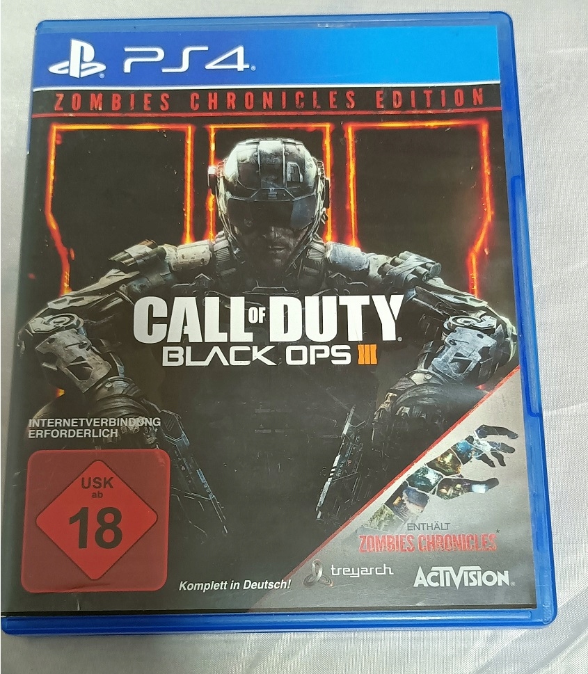 Call Of Duty Black Ops III Zombies Chronicles PS4 PLAYSTATION 4 Kielce