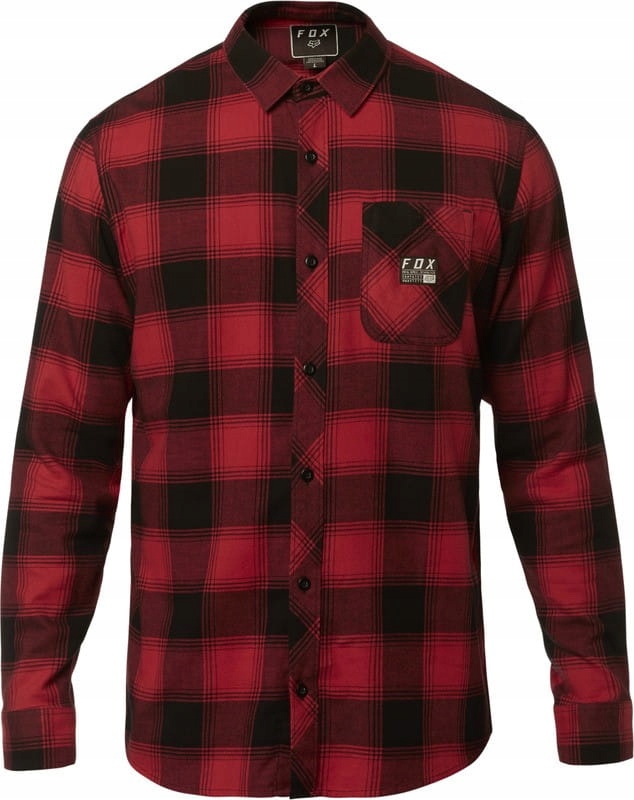 KOSZULA FOX LONGVIEW LTWT FLANNEL RIO RED L