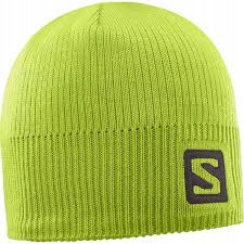 SALOMON Logo Beanie czapka zimowa rossignol green