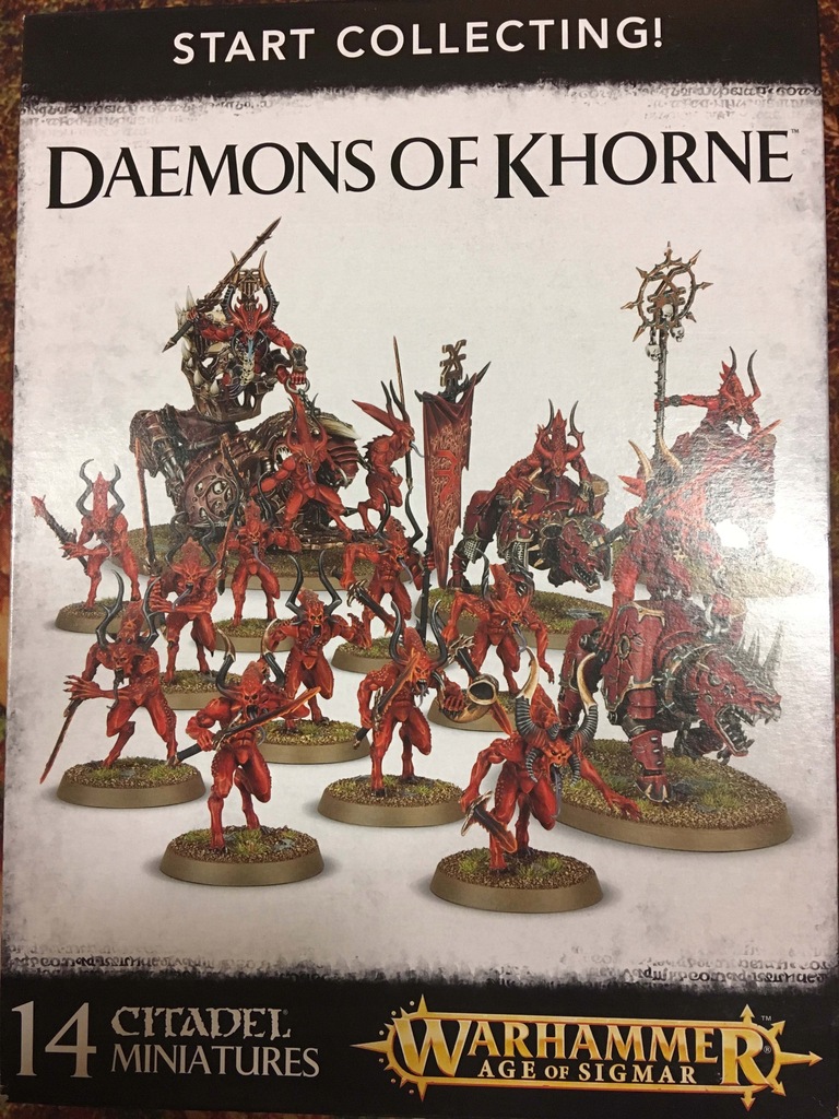 Daemons of Khorne Star Colletcing new