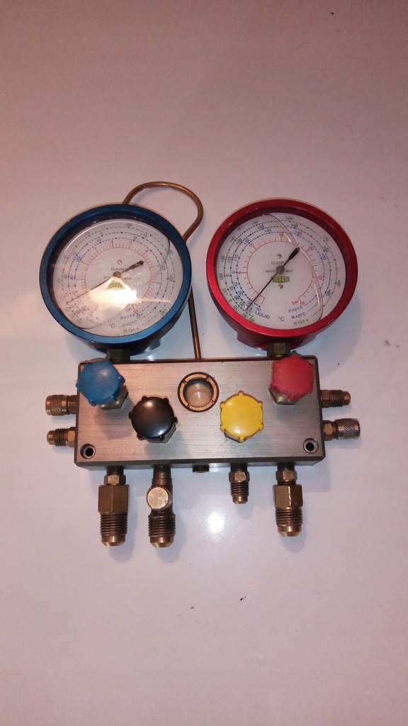 Manometry serwisowe REFCO