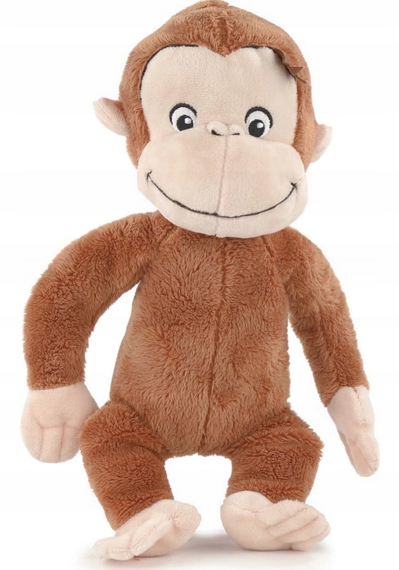 Maskotka Ciekawski George Małpka Coco 30cm Przytulanka Pluszak Małpa