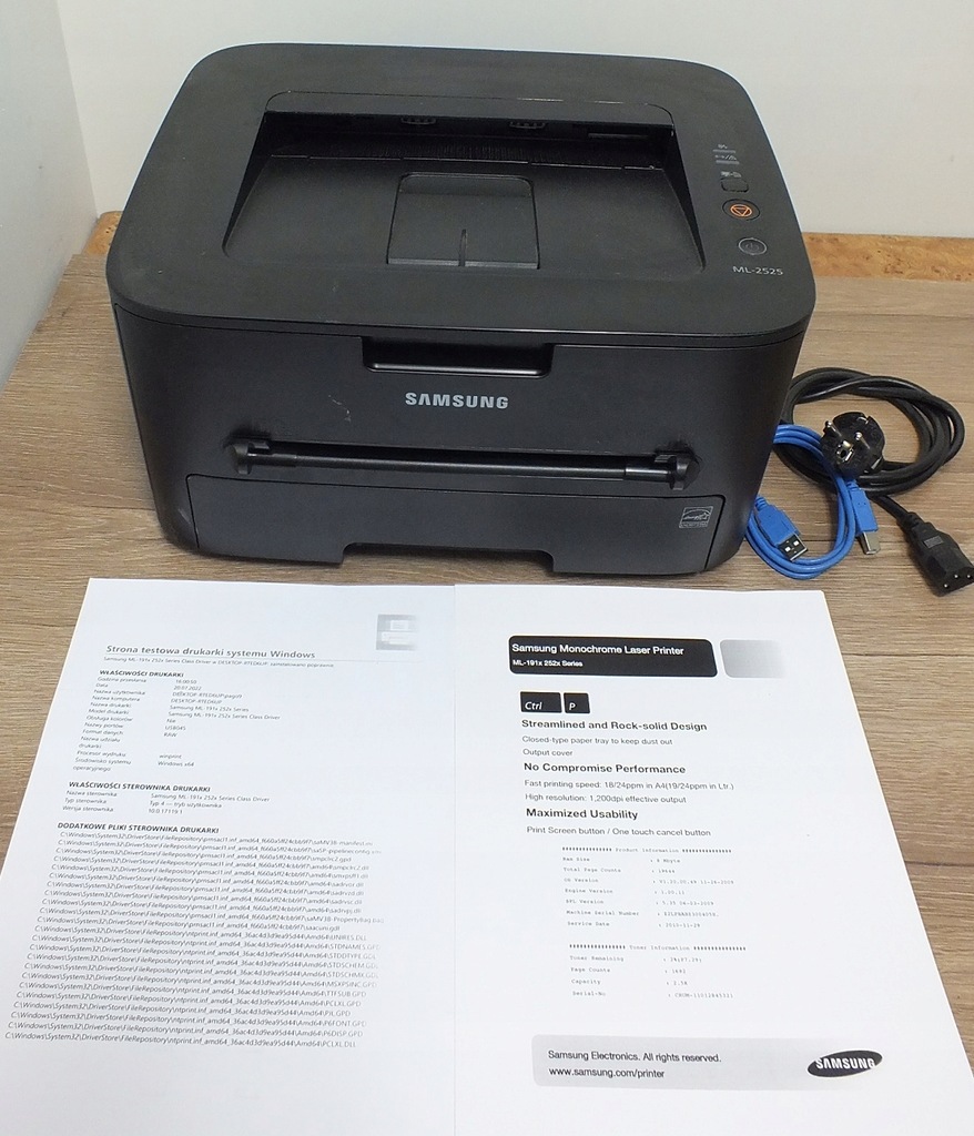 Samsung ML-2525 Toner Kable 19644 Wydruków - 12420444565.
