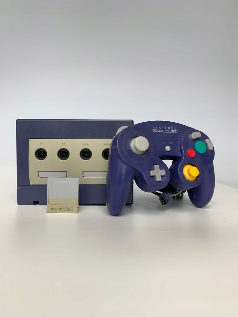 Konsola Nintendo GameCube Indygo Komplet + karta