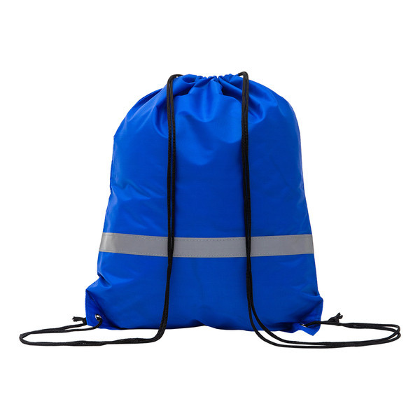 20x Plecak promocyjny z taśmą odblaskową niebieski