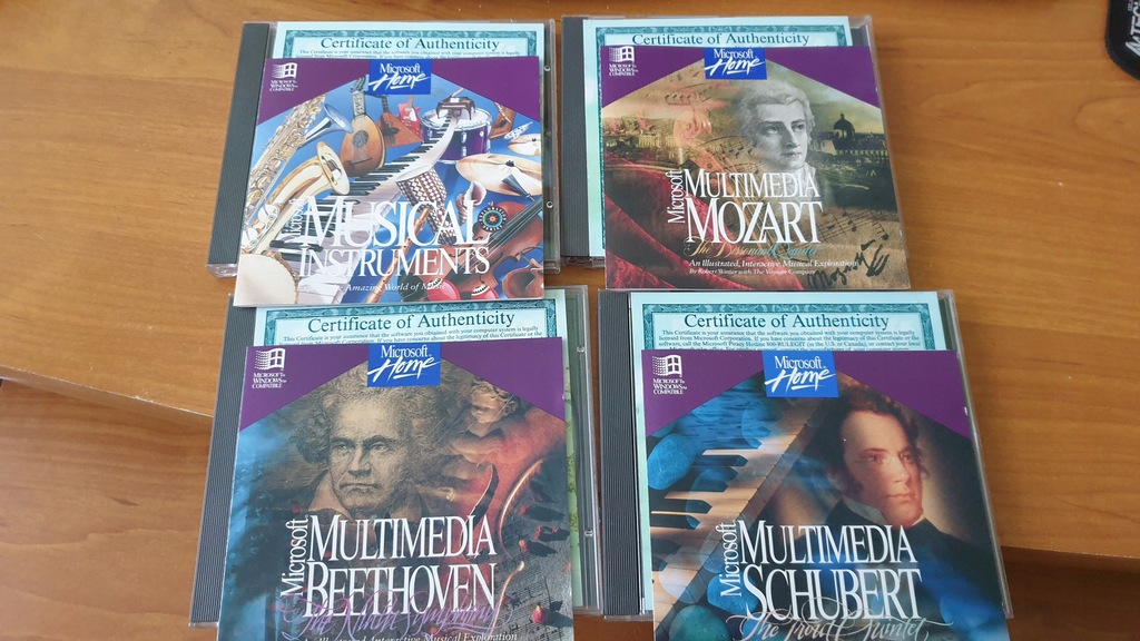 Microsoft Multimedia Beethoven, Mozart, Schubert