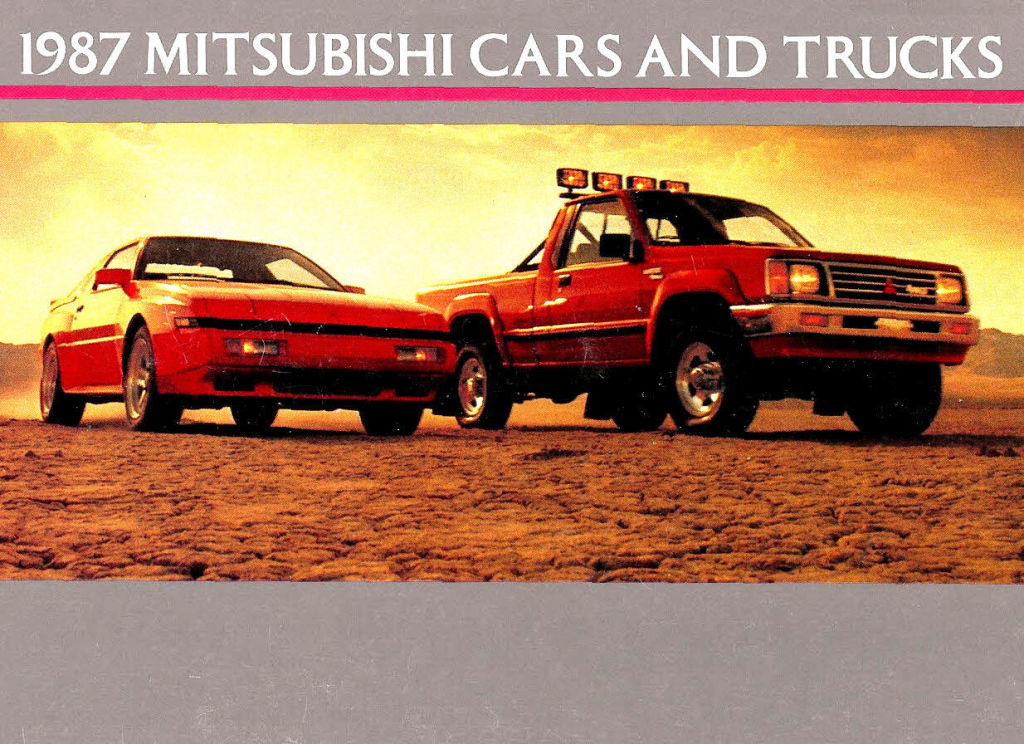 Prospekt reklamowy 1987 MITSUBISHI