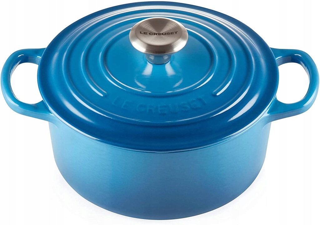 Le Creuset Okrągły emaliowany żeliwny garnek 2.4l 11484515388