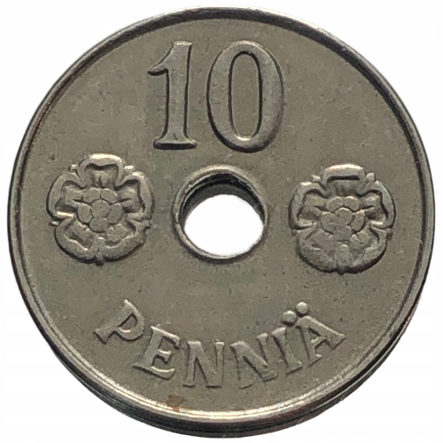 47192. Finlandia - 10 pennia - 1943 r.