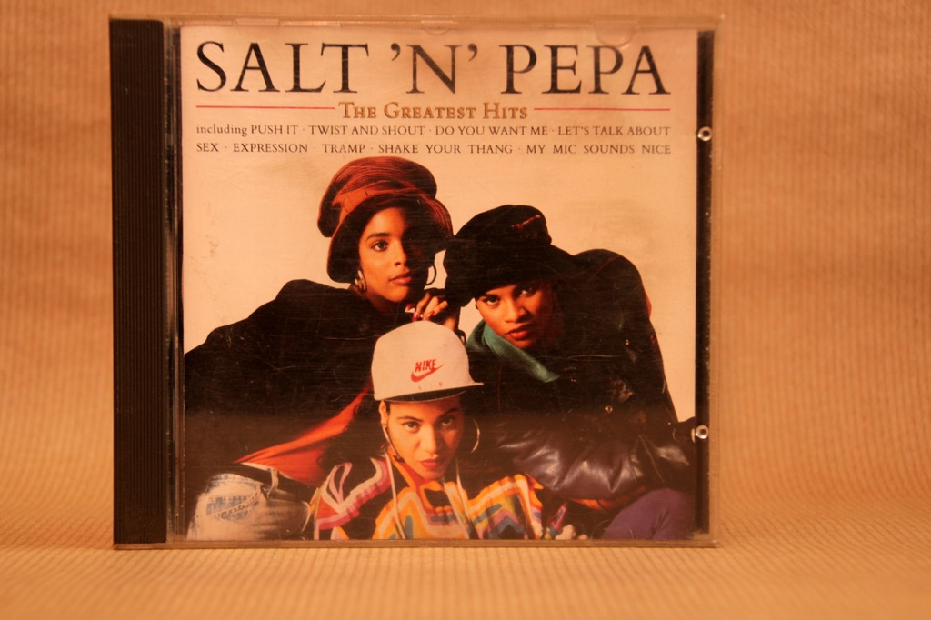 CD SALT 'n' PEPA The greatest hits Ex/Ex 9519367382 oficjalne
