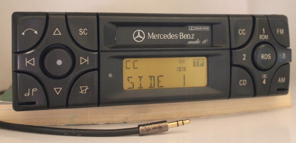 RADIO BECKER MERCEDES AUDIO 10 KOD GWARANCJA-- AUX IN-- BLUETOOTH