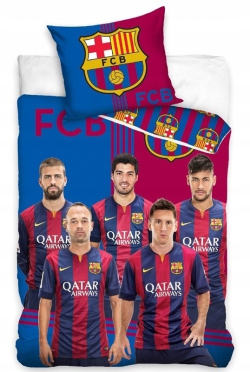 POŚCIEL KLUBOWA FC BARCELONA, FCB, MESSI 160/200