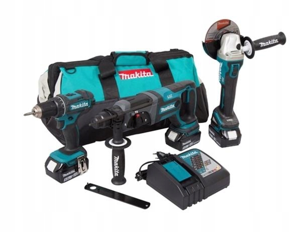 MAKITA ZESTAW COMBO 18V DLX3078TX1