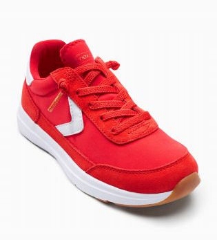NEXT nowe czerwone sneakersy Slip on r.41