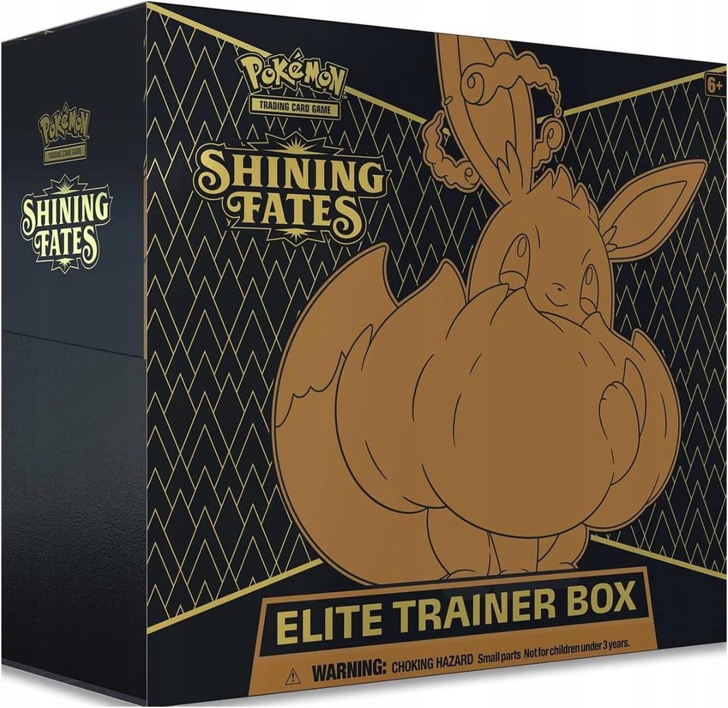 27. Pokemon TCG: 4.5 Shining Fates - Elite Trainer Box karty