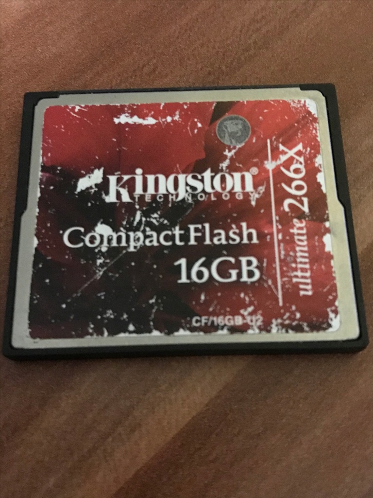 Karta pamięci CF Kingston 16GB