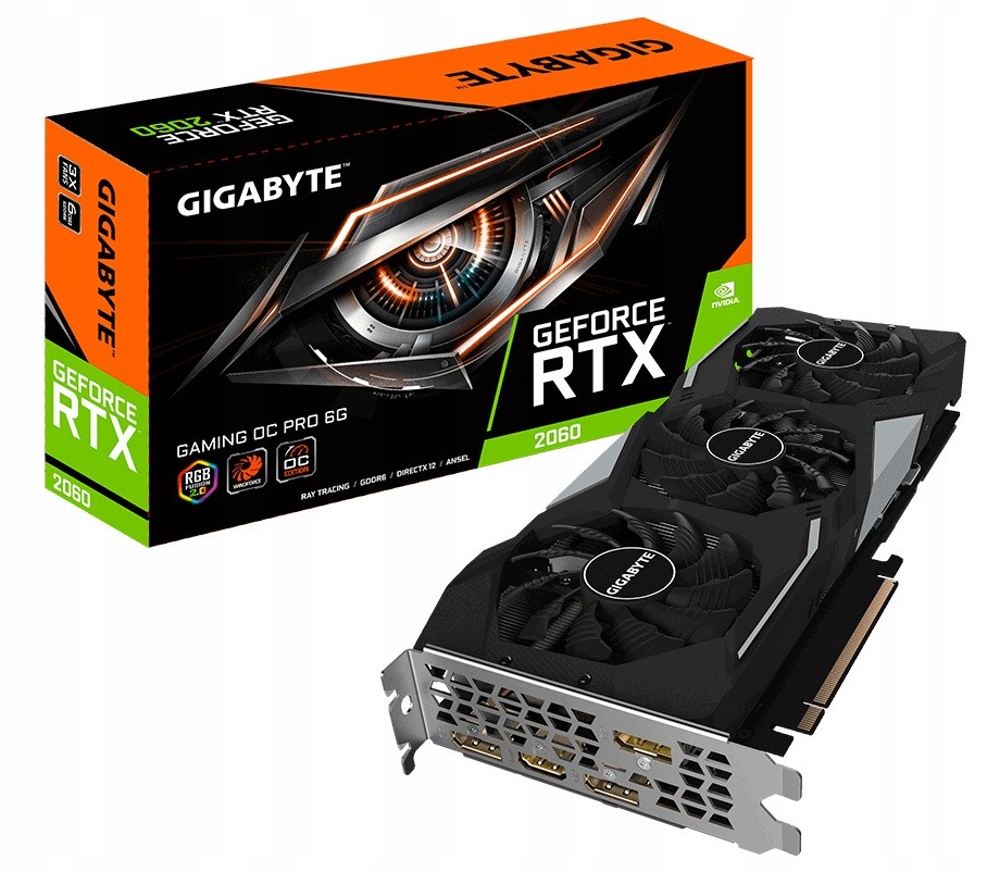 Gigabyte GeForce RTX 2060 Gaming OC PRO 6GB GDDR6