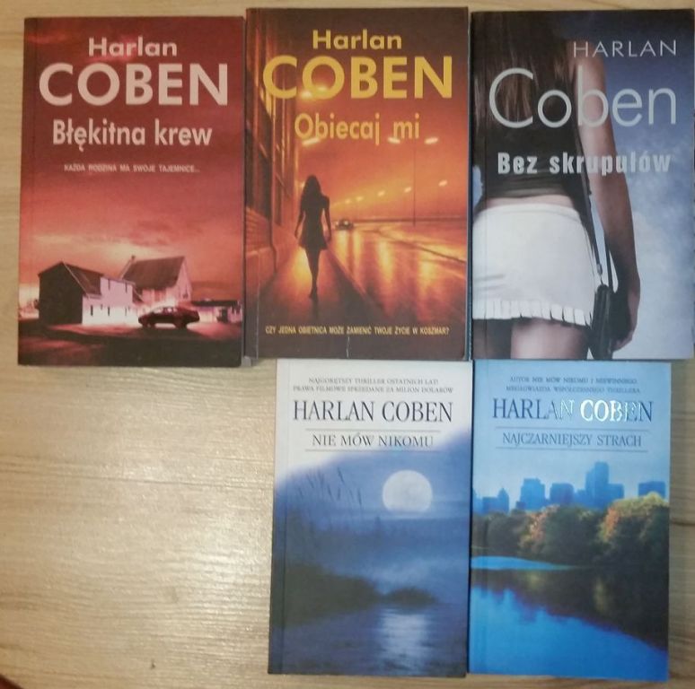 Harlan Coben - 5 książek