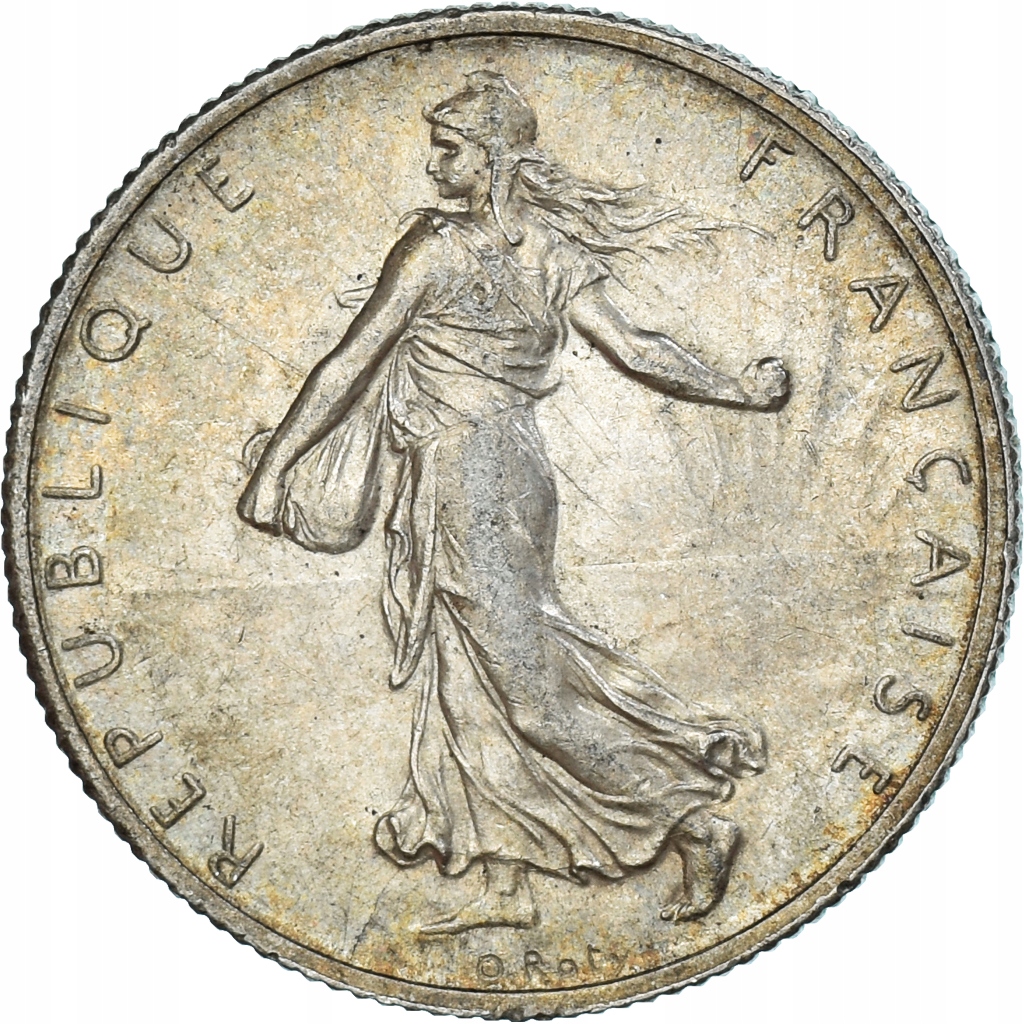 Moneta, Francja, Semeuse, 2 Francs, 1914, Paris, A