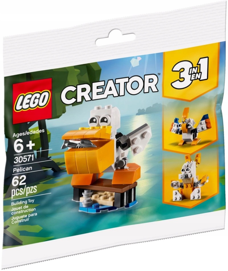 KLOCKI LEGO CREATOR 30571 SUPER PELIKAN PTAK