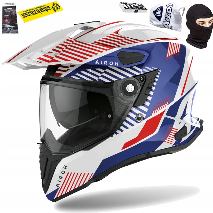 KASK MOTO INTEGRA ENDURO AIROH COMMANDER BOOST M