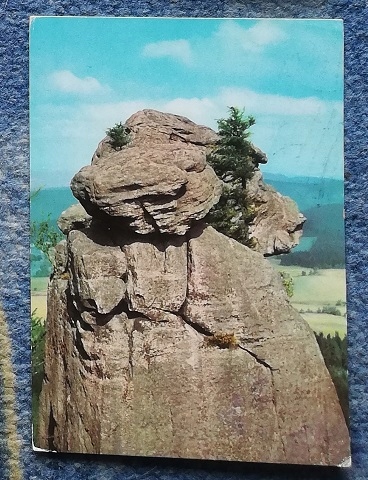 GÓRY STOŁOWE - Forma skalna Mamut