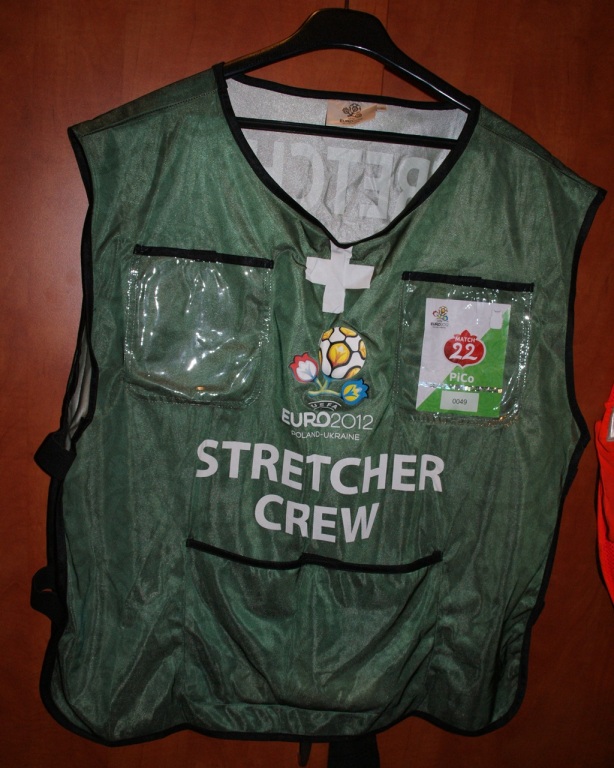 Oryginalna kamizela Stretcher Crew EURO 2012