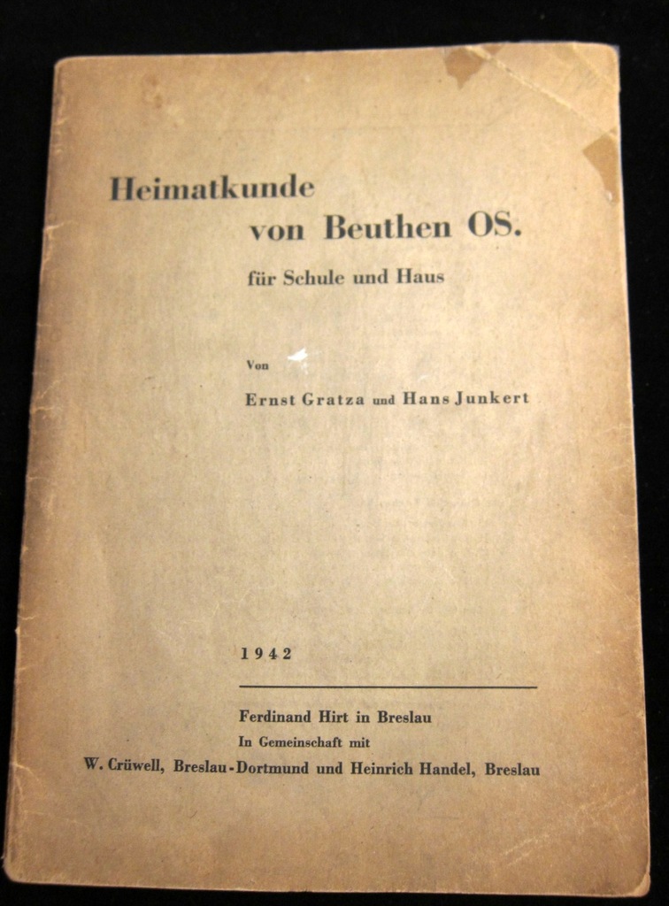 Heimatkunde Beuthen Bytom 1942