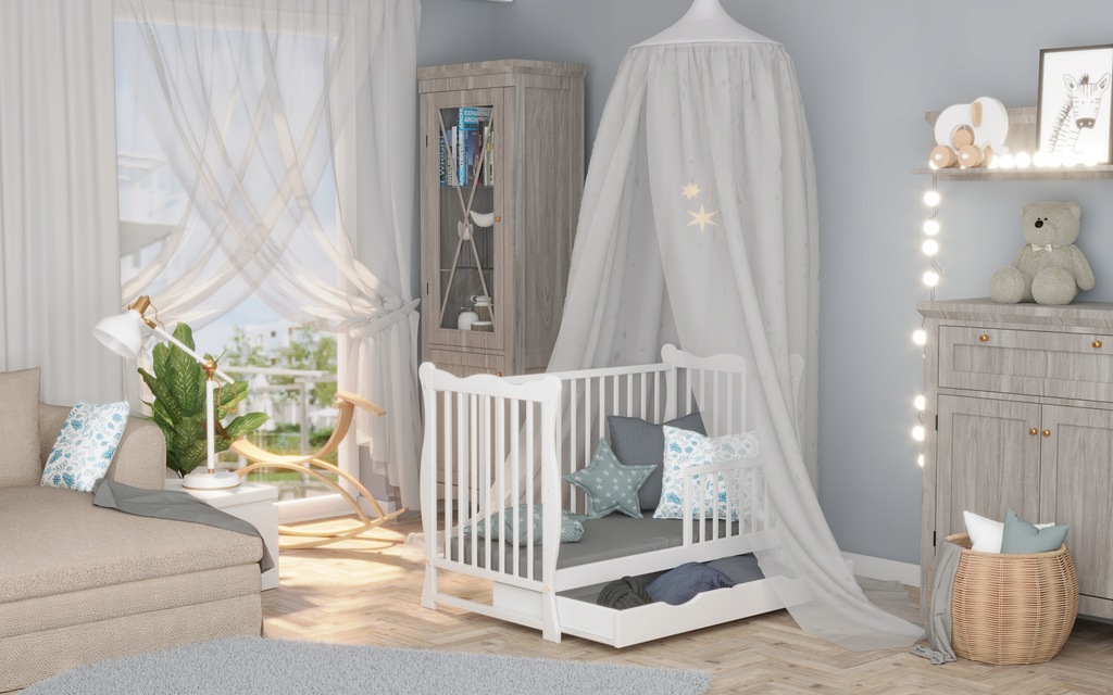 Купить JULIA BIALE детская кроватка/диван с ящиком + матрас: отзывы, фото, характеристики в интерне-магазине Aredi.ru