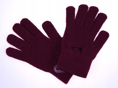 NIKE rękawiczki DAMSKIE zimowe fioletowe modne
