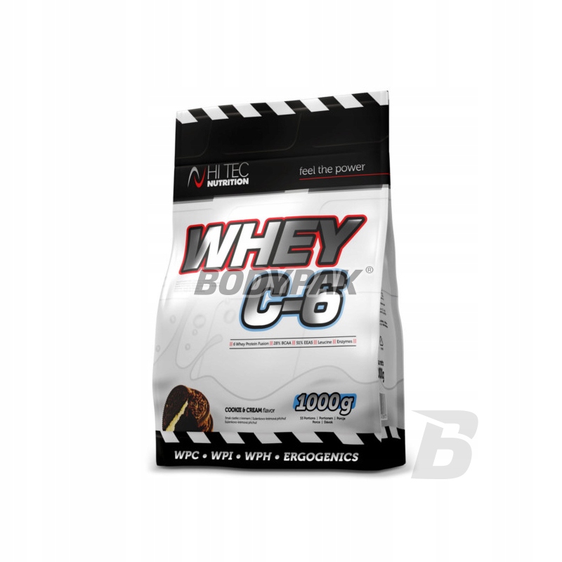 Hi-Tec Whey C-6 1kg / chocolate butter Hi Tec