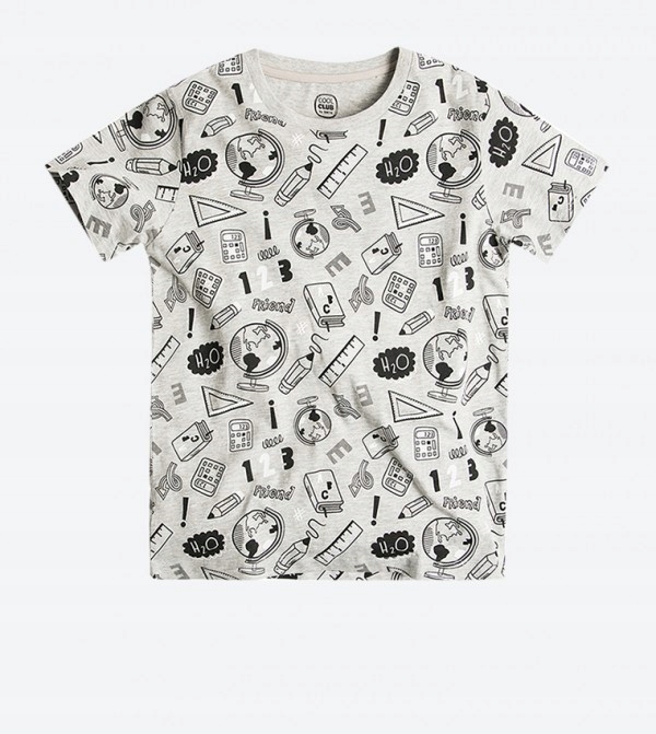 T-shirt chłopięcy, bawełna COOL CLUB 140