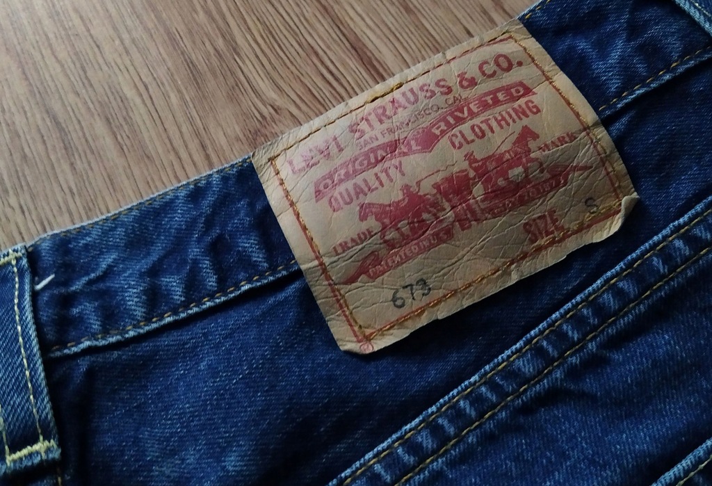 ~~Levis 673 jeansowa spódnica vintage~~ rozcięcia~