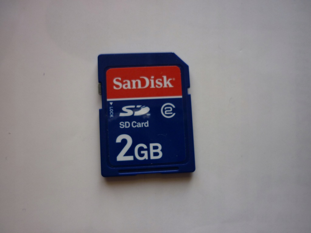 Karta pamięci SD SanDisk 2 GB