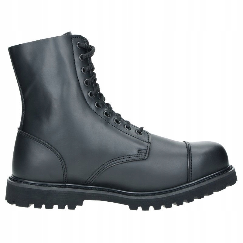 BRANDIT GLANY SKÓRZANE SZNUROWANE MĘSKIE CZARNE 44 2JID