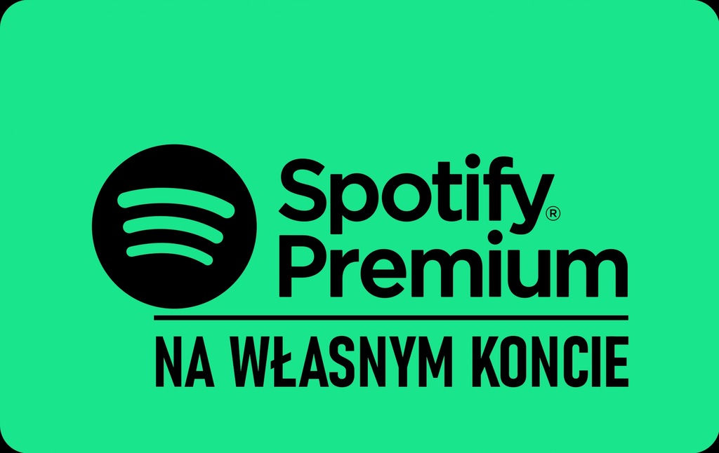 Spotify Premium 30 dni | na własne konto