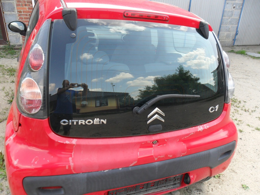 Citroen C1 Tylna Klapa Kompletna - 7469355082 - Oficjalne Archiwum Allegro